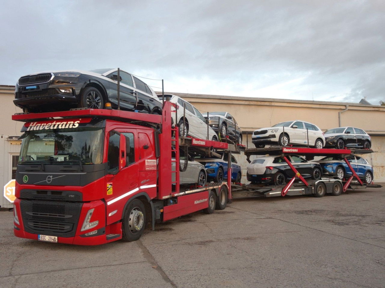 Volvo FM 13 460 6x2 Kässbohrer Metago - Supertrans - Автовоз камион: снимка 2 Volvo FM 13 460 6x2 Kässbohrer Metago - Supertrans - Автовоз камион: снимка 2