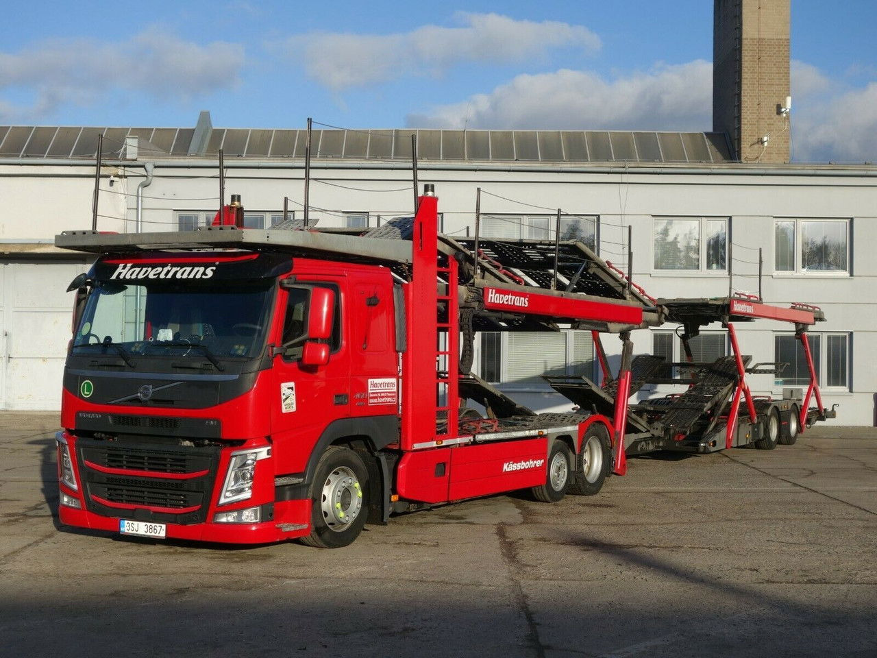 Volvo FM 460 FM13 6x2, Kässbohrer Metago/Supertrans - Автовоз камион: снимка 1 Volvo FM 460 FM13 6x2, Kässbohrer Metago/Supertrans - Автовоз камион: снимка 1