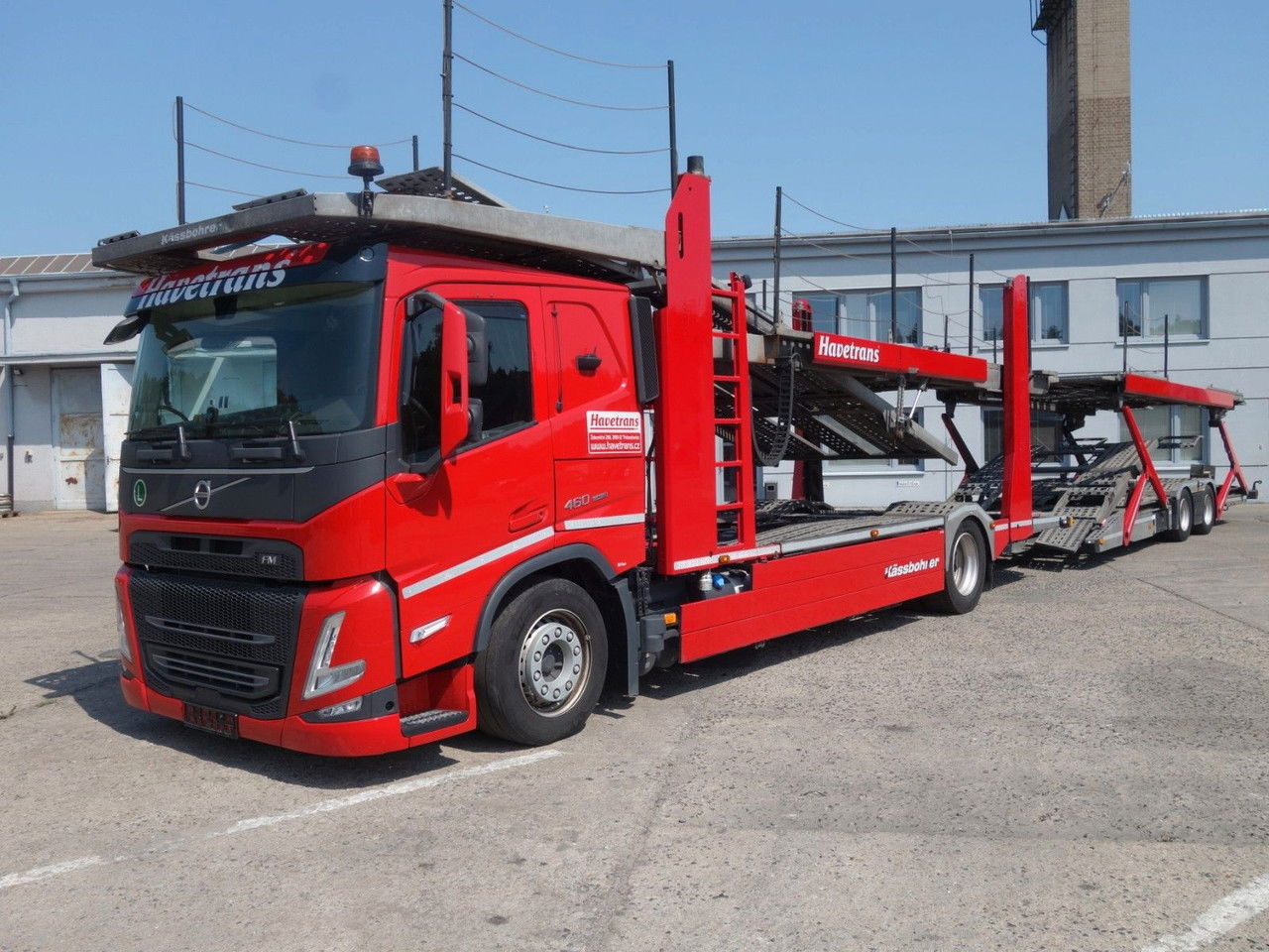 Volvo FM 460 Kässbohrer Vario / Supertrans - Автовоз камион: снимка 2 Volvo FM 460 Kässbohrer Vario / Supertrans - Автовоз камион: снимка 2