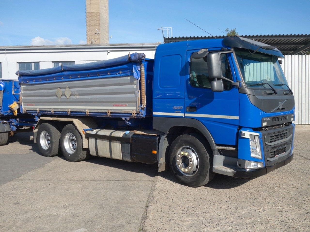 Volvo FM 500 6x4, Dreiseitenkipper Schwarzmüller - Самосвал камион: снимка 2 Volvo FM 500 6x4, Dreiseitenkipper Schwarzmüller - Самосвал камион: снимка 2