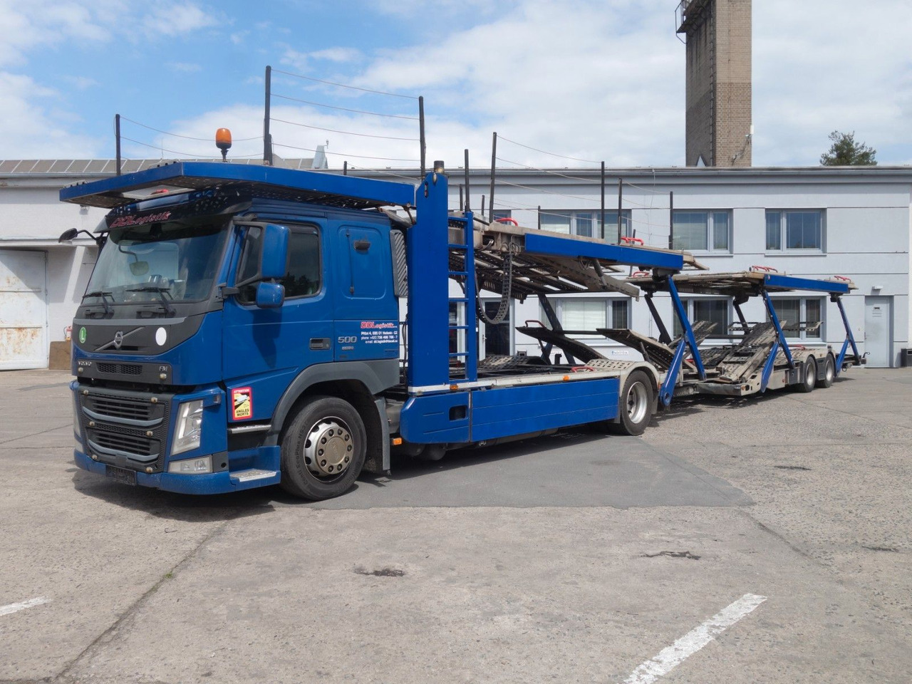 Volvo FM13 500 Kässbohrer Supertrans / Supertrans - Автовоз камион: снимка 1 Volvo FM13 500 Kässbohrer Supertrans / Supertrans - Автовоз камион: снимка 1