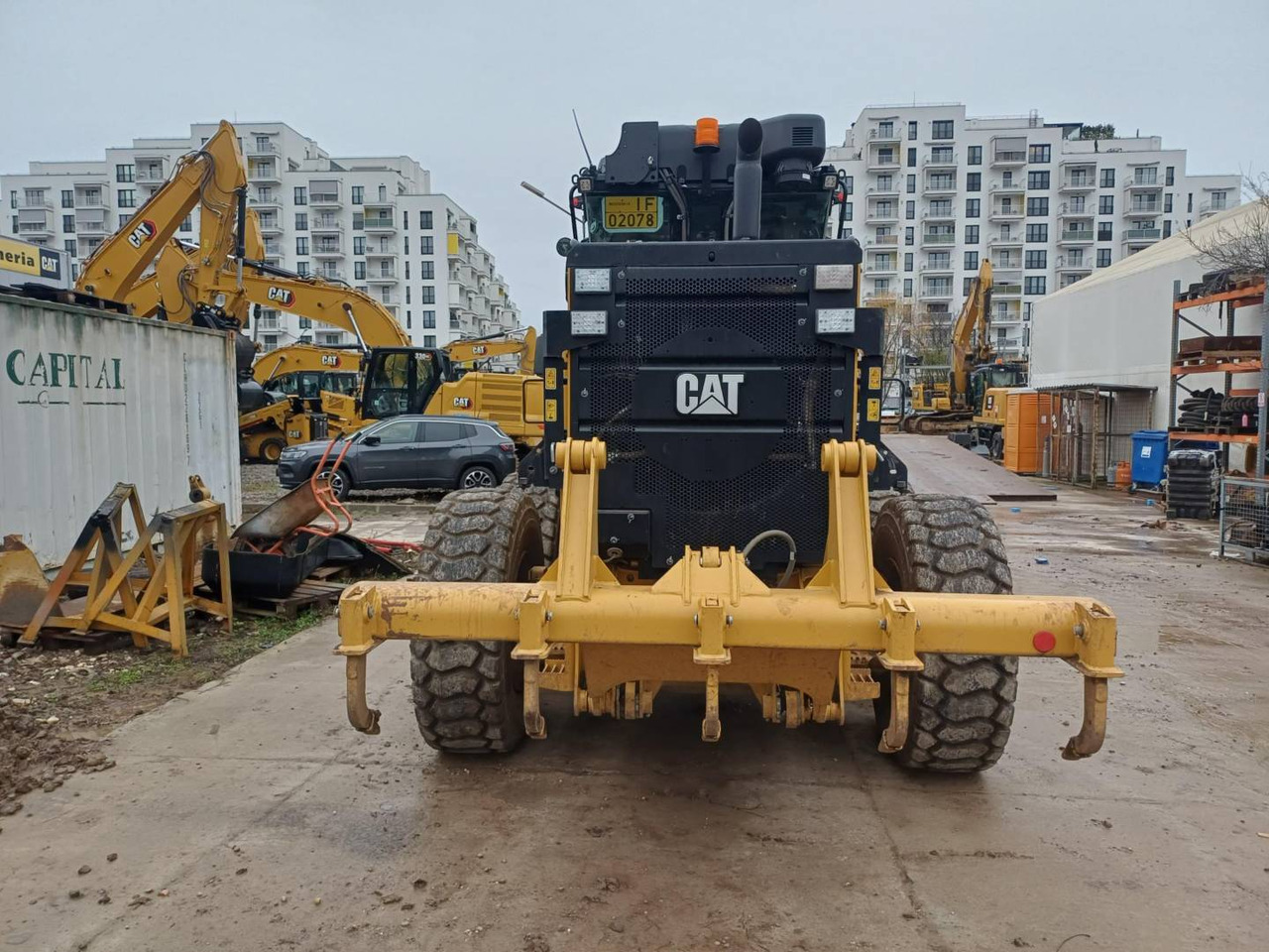 Грейдер CAT 120-14: снимка 8