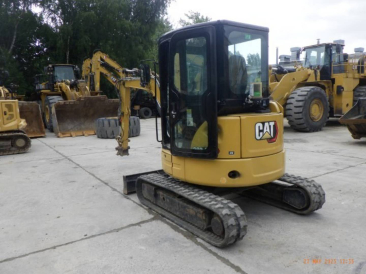 CAT 303.5E2CR - Верижен багер: снимка 4 CAT 303.5E2CR - Верижен багер: снимка 4