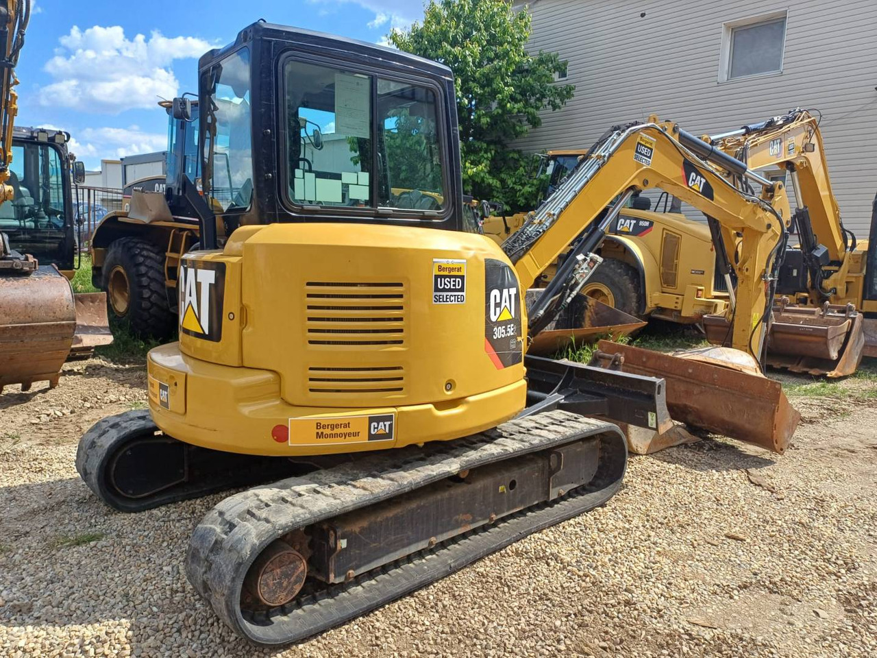 CAT 305.5E2CR - Верижен багер: снимка 3 CAT 305.5E2CR - Верижен багер: снимка 3