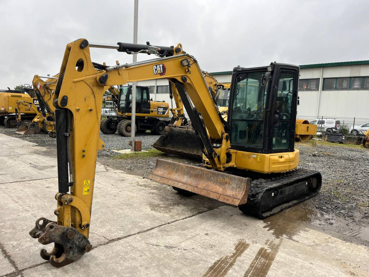 CAT 308E2CRSB - Верижен багер: снимка 1 CAT 308E2CRSB - Верижен багер: снимка 1