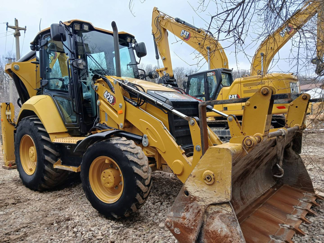 CAT 428-07 - Багер-товарач: снимка 2 CAT 428-07 - Багер-товарач: снимка 2