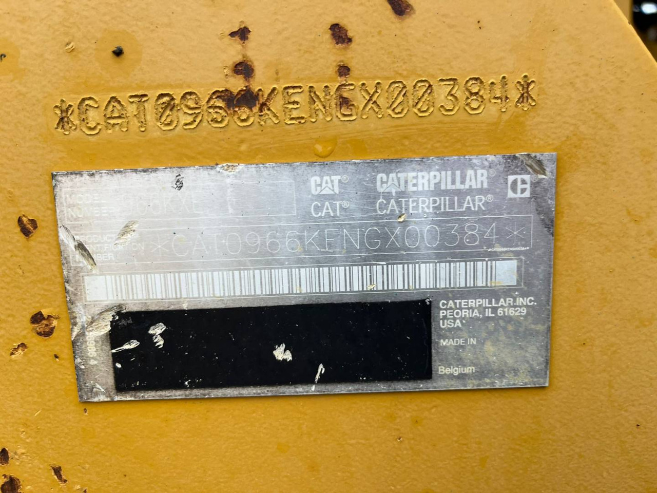 CAT 966KXE - Колесен товарач: снимка 5 CAT 966KXE - Колесен товарач: снимка 5