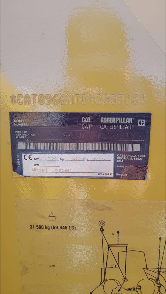 CAT 966M - Колесен товарач: снимка 5 CAT 966M - Колесен товарач: снимка 5