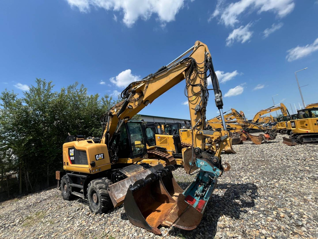 CAT M315F - Колесен багер: снимка 2 CAT M315F - Колесен багер: снимка 2