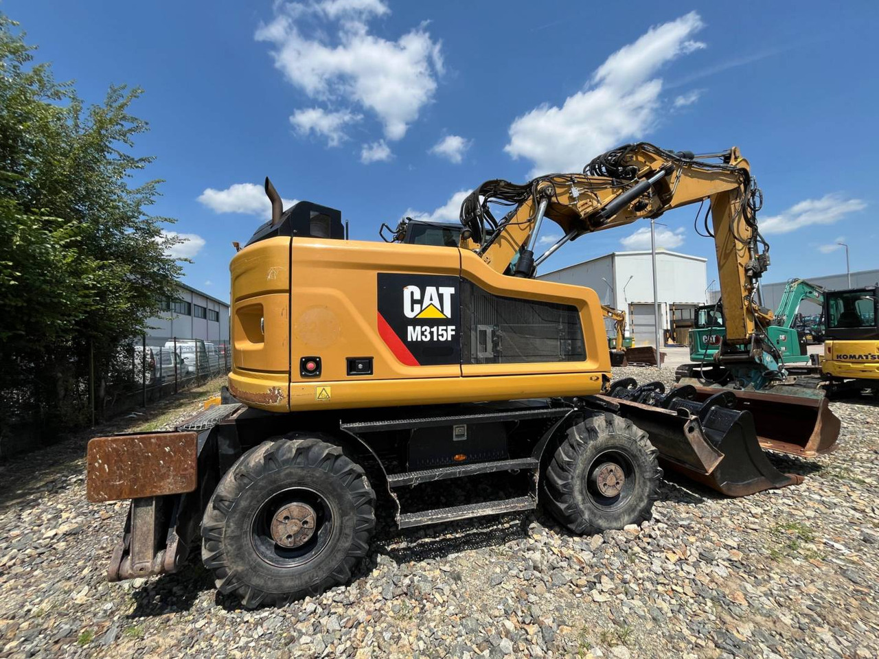 CAT M315F - Колесен багер: снимка 3 CAT M315F - Колесен багер: снимка 3