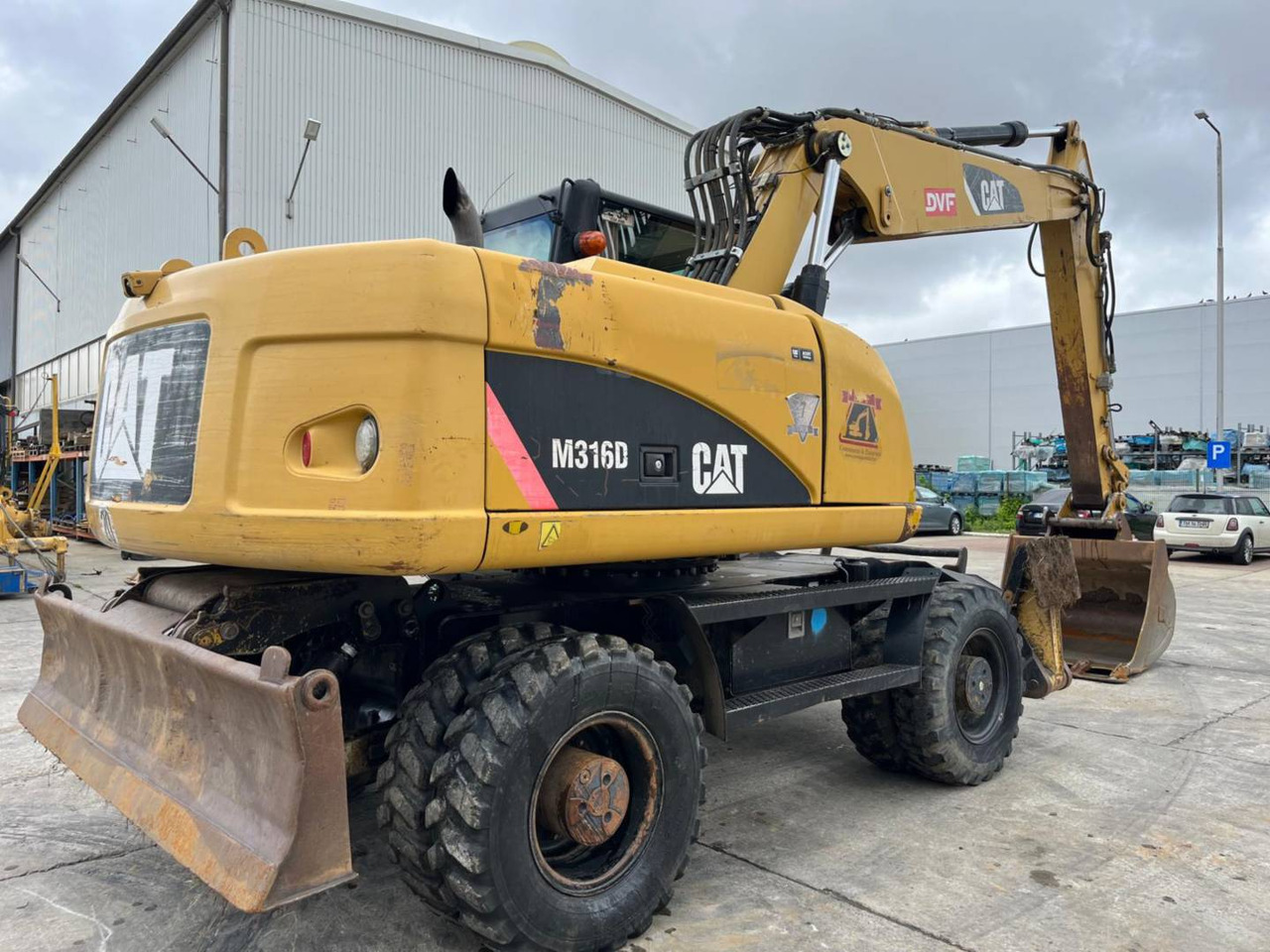 CAT M316D - Колесен багер: снимка 3 CAT M316D - Колесен багер: снимка 3