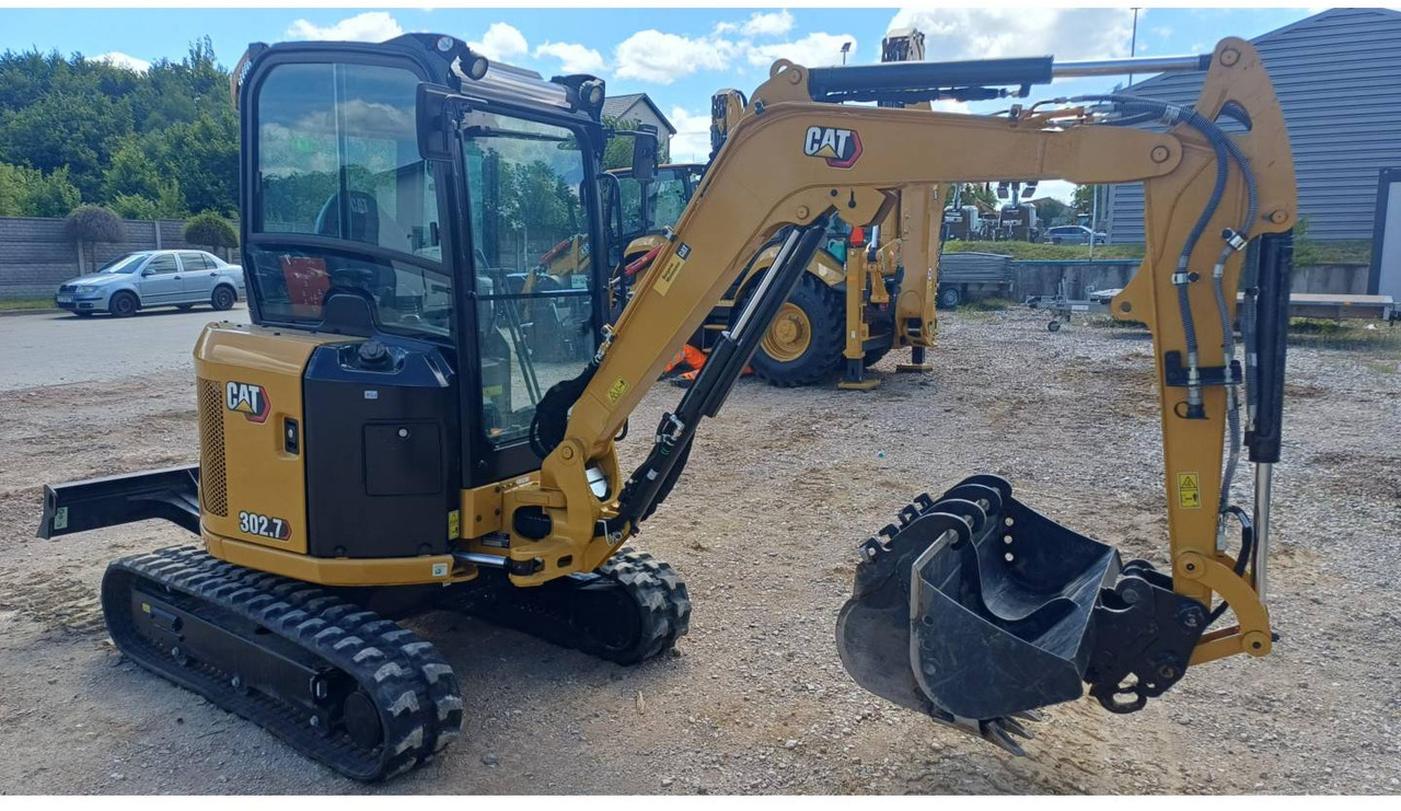 CAT 302.7CR - Верижен багер: снимка 1 CAT 302.7CR - Верижен багер: снимка 1