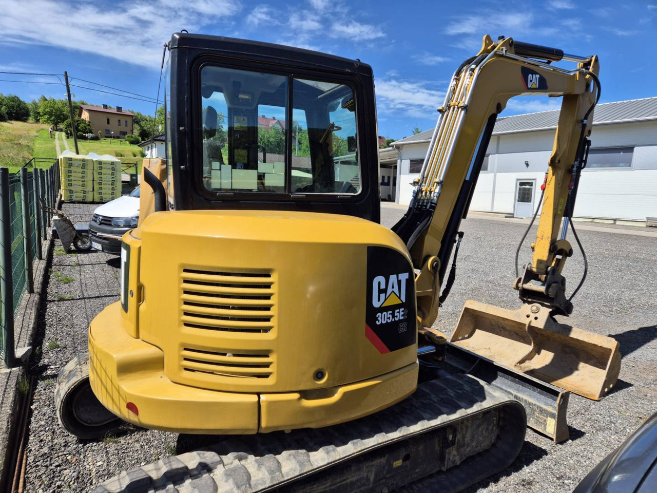 CAT 305.5E2CR - Верижен багер: снимка 3 CAT 305.5E2CR - Верижен багер: снимка 3