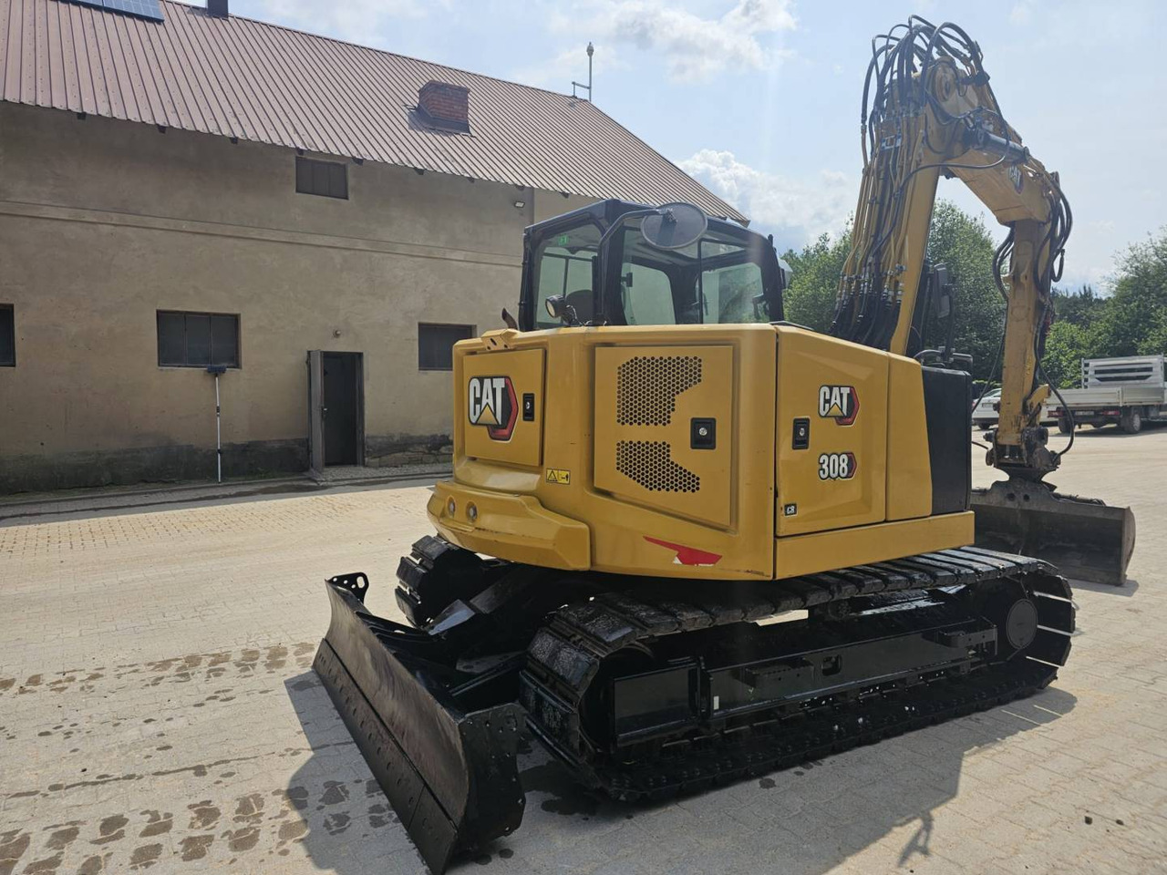 CAT 308CR - Верижен багер: снимка 3 CAT 308CR - Верижен багер: снимка 3
