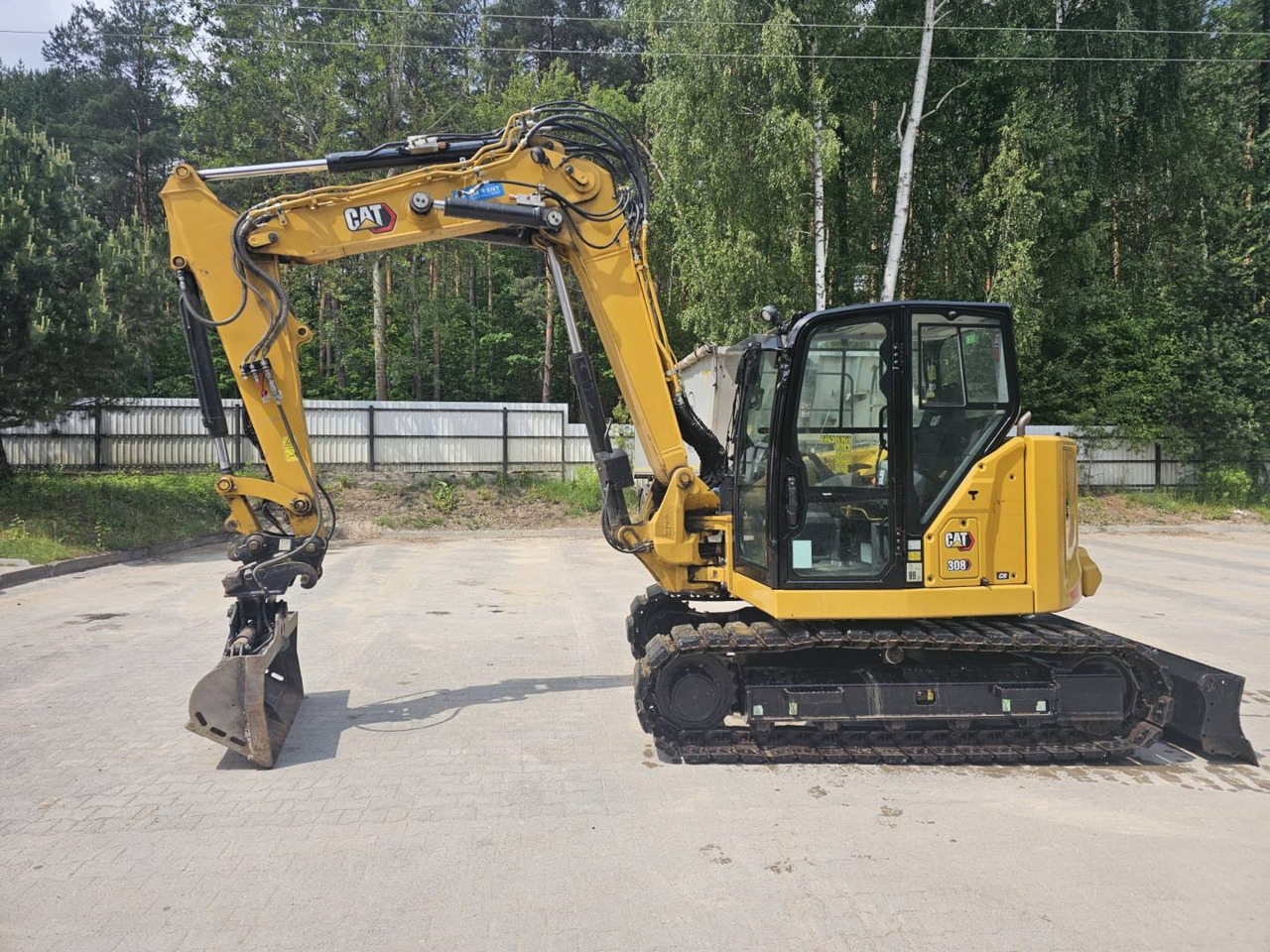 CAT 308CR - Верижен багер: снимка 1 CAT 308CR - Верижен багер: снимка 1