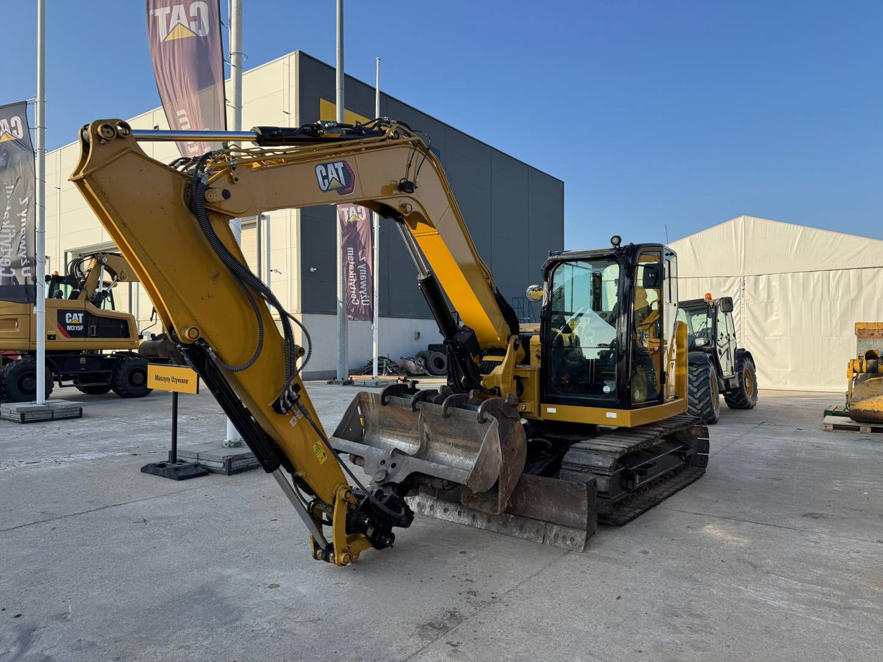 Верижен багер CAT 308CR: снимка 1
