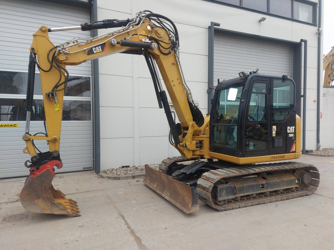 CAT 308E2CR - Верижен багер: снимка 1 CAT 308E2CR - Верижен багер: снимка 1