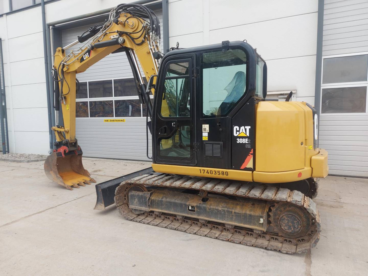 CAT 308E2CR - Верижен багер: снимка 4 CAT 308E2CR - Верижен багер: снимка 4