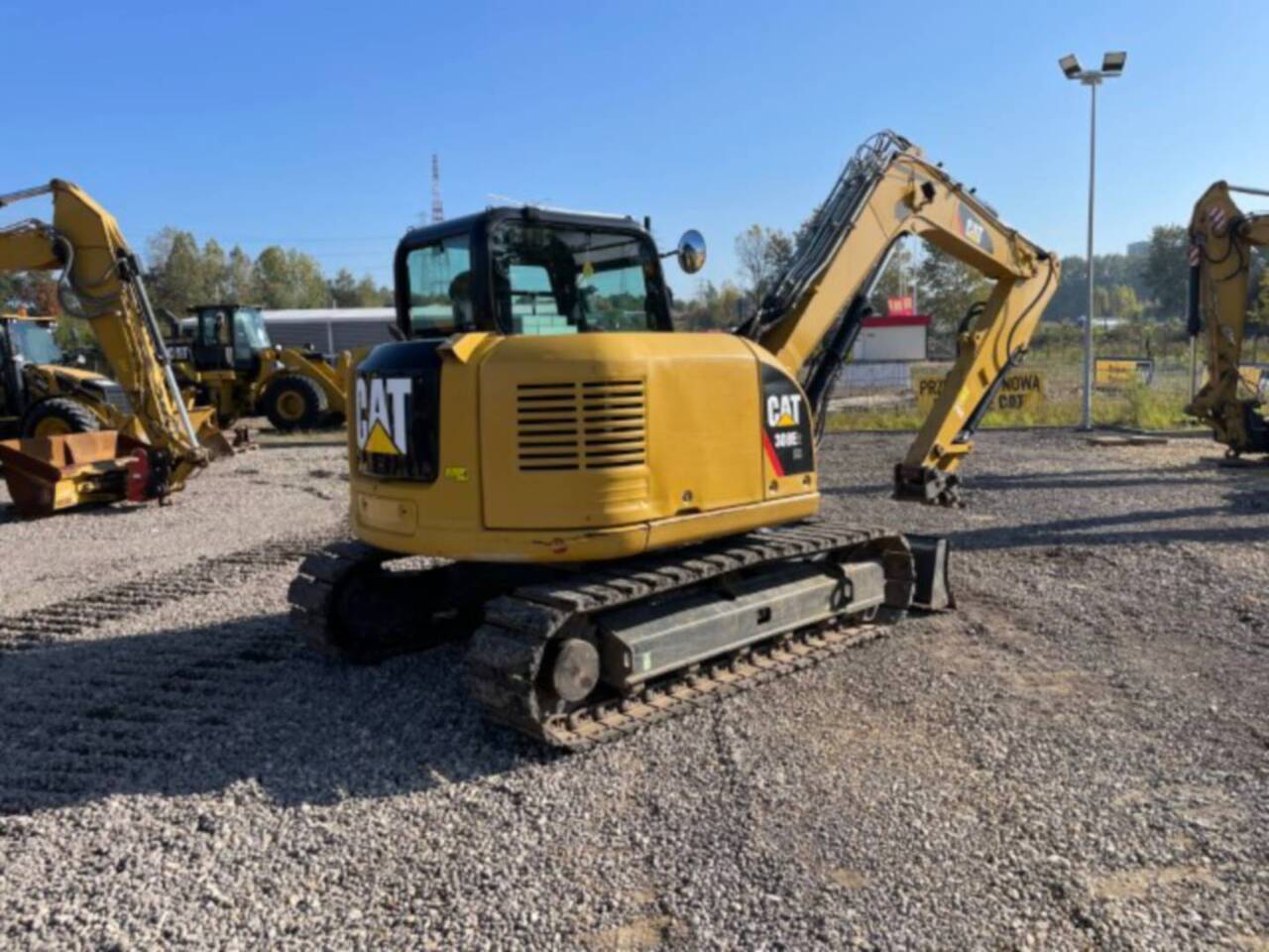 CAT 308E2CR - Верижен багер: снимка 3 CAT 308E2CR - Верижен багер: снимка 3