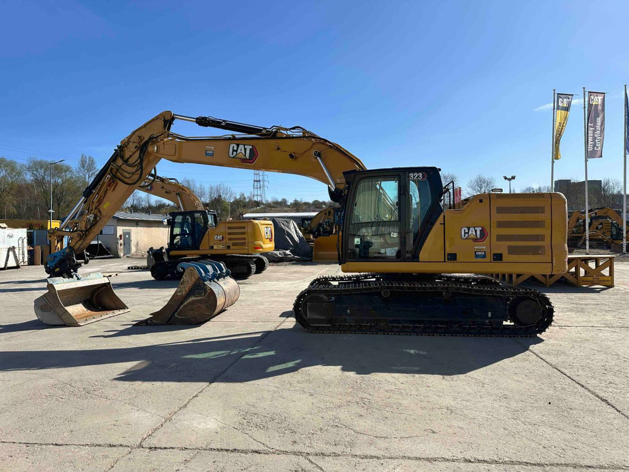 Верижен багер CAT 323: снимка 9