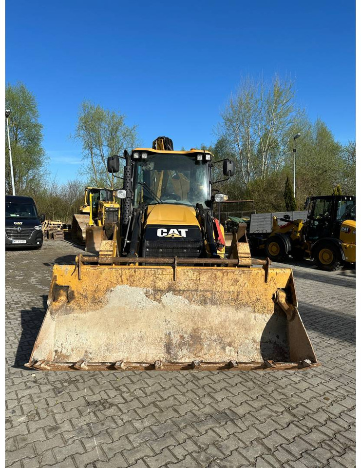 Багер-товарач CAT 428F2: снимка 9