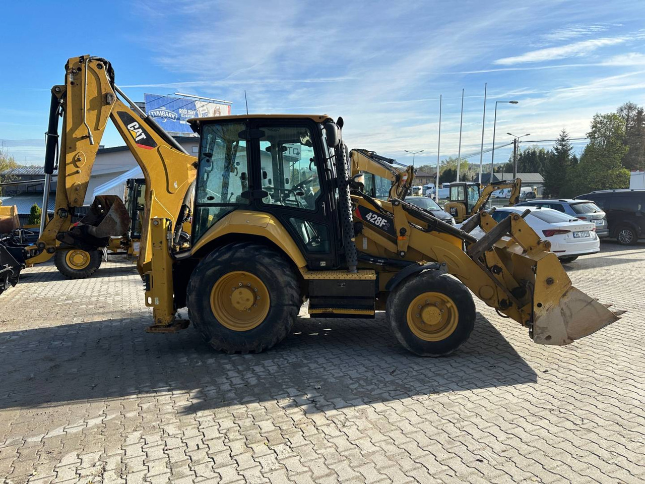 Багер-товарач CAT 428F2: снимка 12
