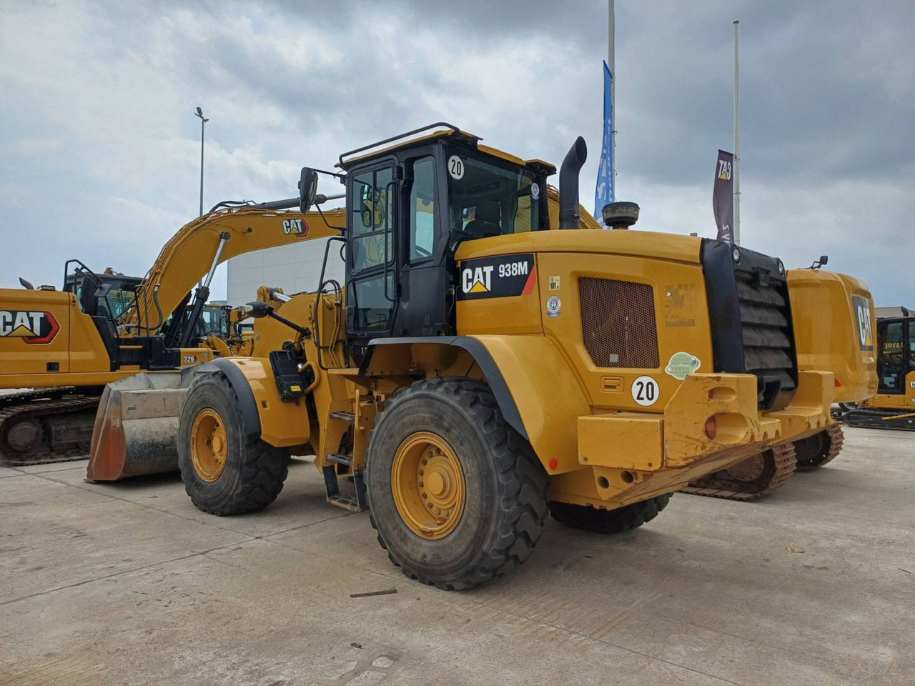 CAT 938M - Колесен товарач: снимка 4 CAT 938M - Колесен товарач: снимка 4