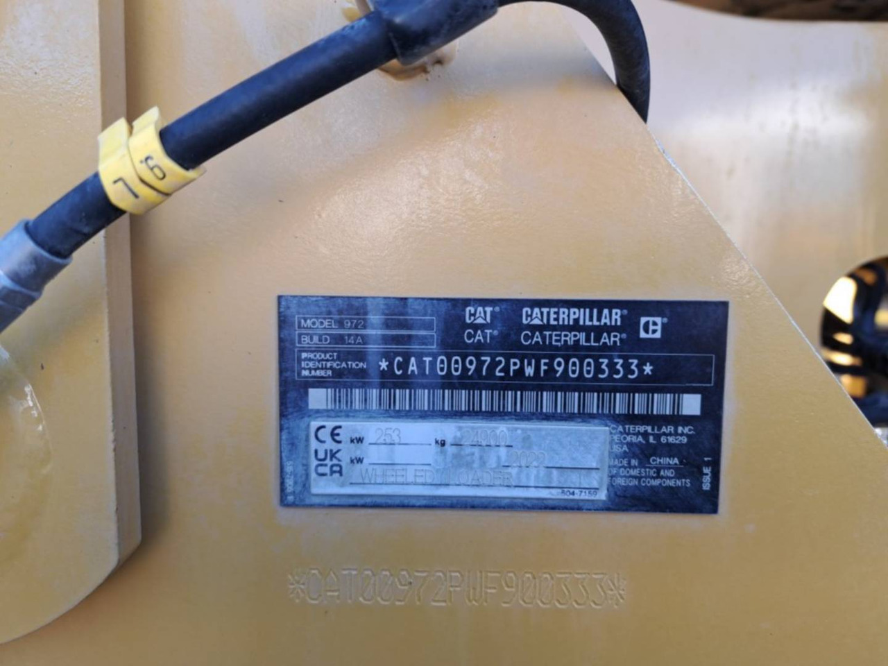 Колесен товарач CAT 972: снимка 6 Колесен товарач CAT 972: снимка 6