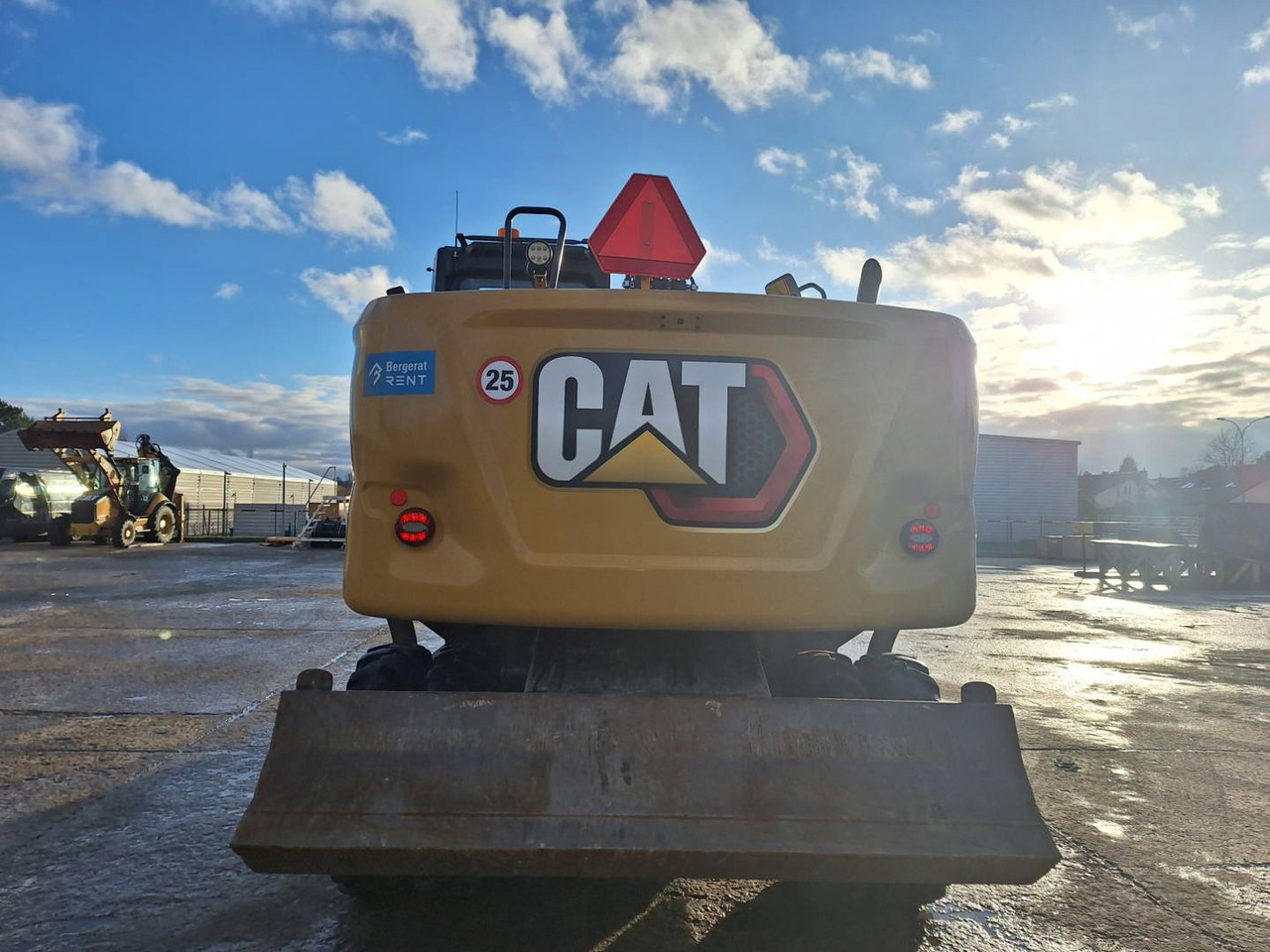 Колесен багер CAT M 314: снимка 9