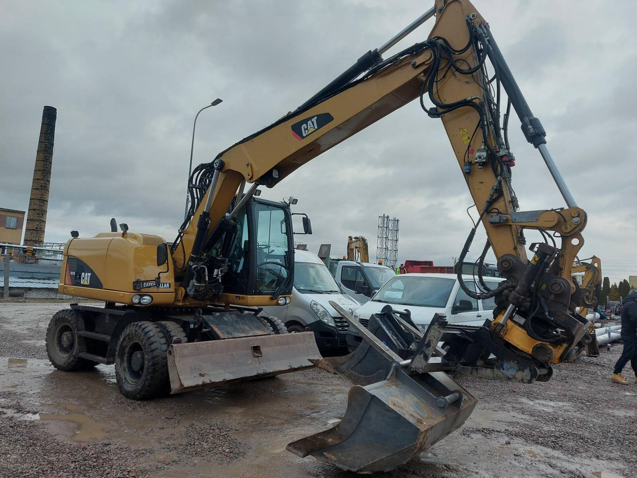 CAT M313D - Колесен багер: снимка 2 CAT M313D - Колесен багер: снимка 2