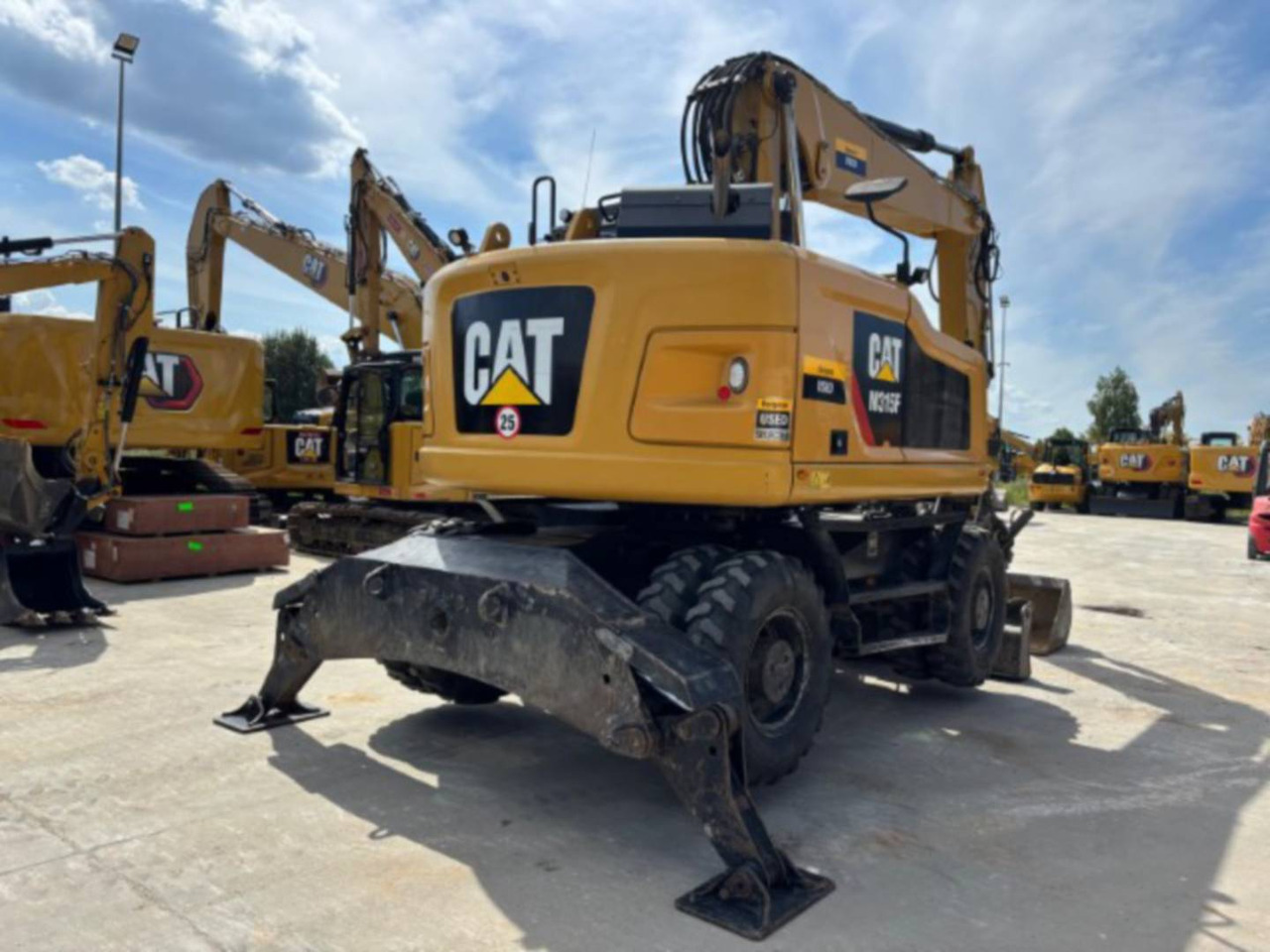 CAT M315F - Колесен багер: снимка 3 CAT M315F - Колесен багер: снимка 3