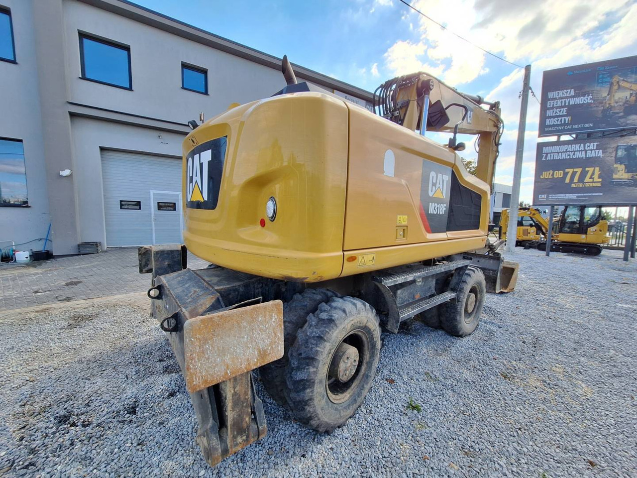 CAT M318F - Колесен багер: снимка 3 CAT M318F - Колесен багер: снимка 3