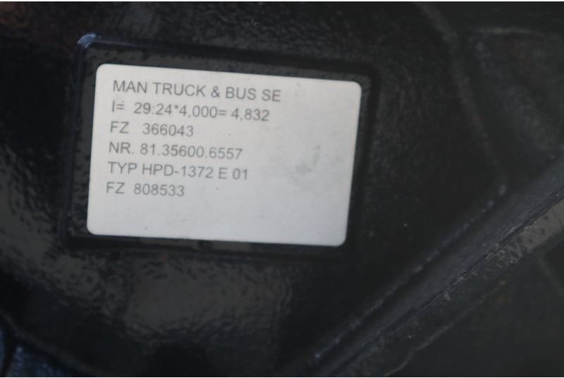 MAN HPD-1342E-05 - Задна ос за Камион: снимка 4 MAN HPD-1342E-05 - Задна ос за Камион: снимка 4