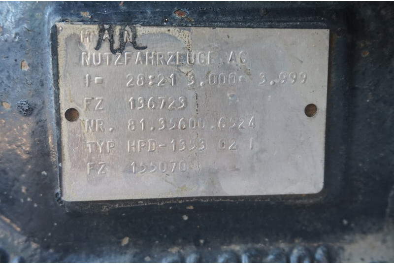 MAN HPD-1353-02 28/21 IP=3.0 - Задна ос за Камион: снимка 3 MAN HPD-1353-02 28/21 IP=3.0 - Задна ос за Камион: снимка 3