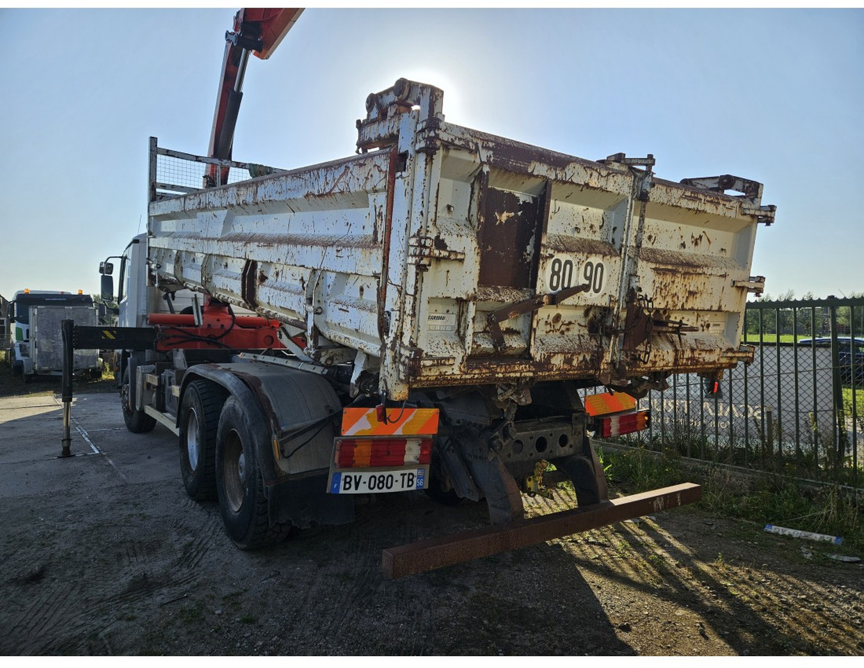 MERCEDES ACTROS 2636 6X4 TIPPER CRANE 15002 EPS - Самосвал камион, Камион с кран: снимка 2 MERCEDES ACTROS 2636 6X4 TIPPER CRANE 15002 EPS - Самосвал камион, Камион с кран: снимка 2