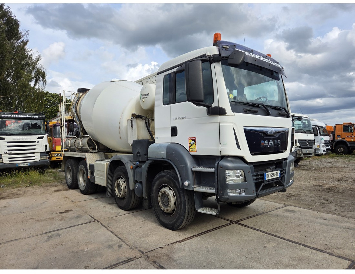 TGS 35.400 8X4 Concrete Mixer Stetter Euro 6 Steelsuspension - Бетоновоз: снимка 5 TGS 35.400 8X4 Concrete Mixer Stetter Euro 6 Steelsuspension - Бетоновоз: снимка 5