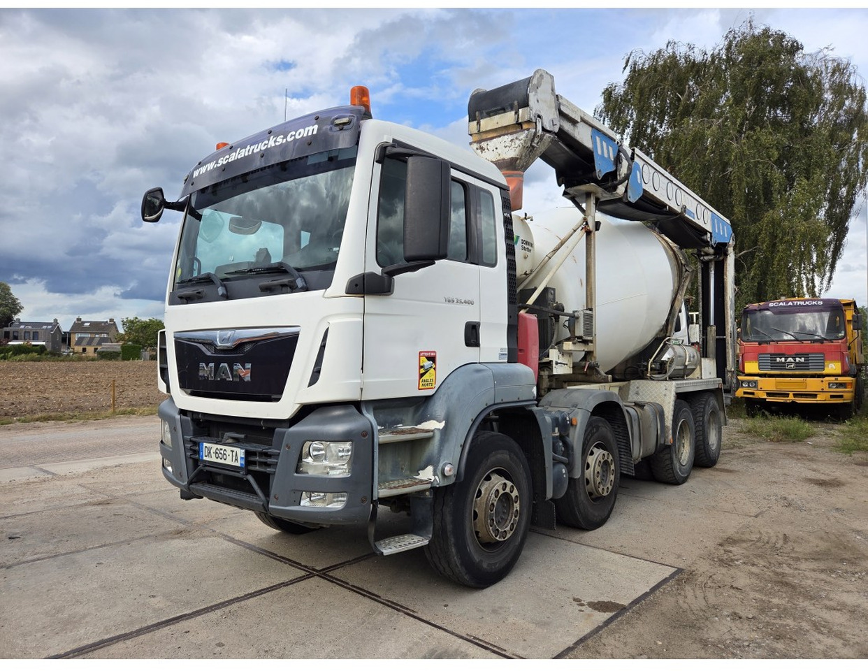 TGS 35.400 8X4 Concrete Mixer Stetter Euro 6 Steelsuspension - Бетоновоз: снимка 1 TGS 35.400 8X4 Concrete Mixer Stetter Euro 6 Steelsuspension - Бетоновоз: снимка 1
