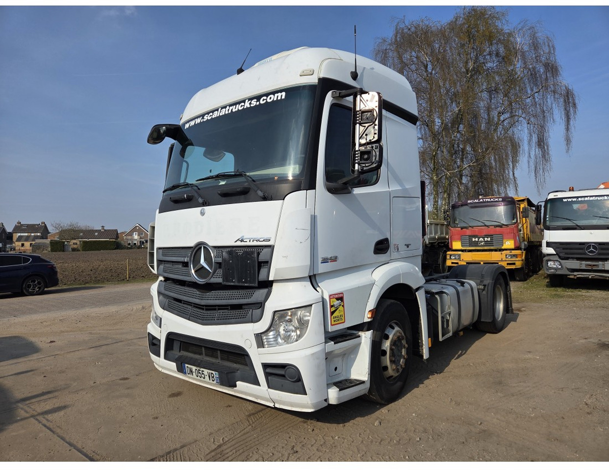 Mercedes Actros 1843 4X2 StreamSpace Retarder Parking Air conditioning PTO - Влекач: снимка 1 Mercedes Actros 1843 4X2 StreamSpace Retarder Parking Air conditioning PTO - Влекач: снимка 1