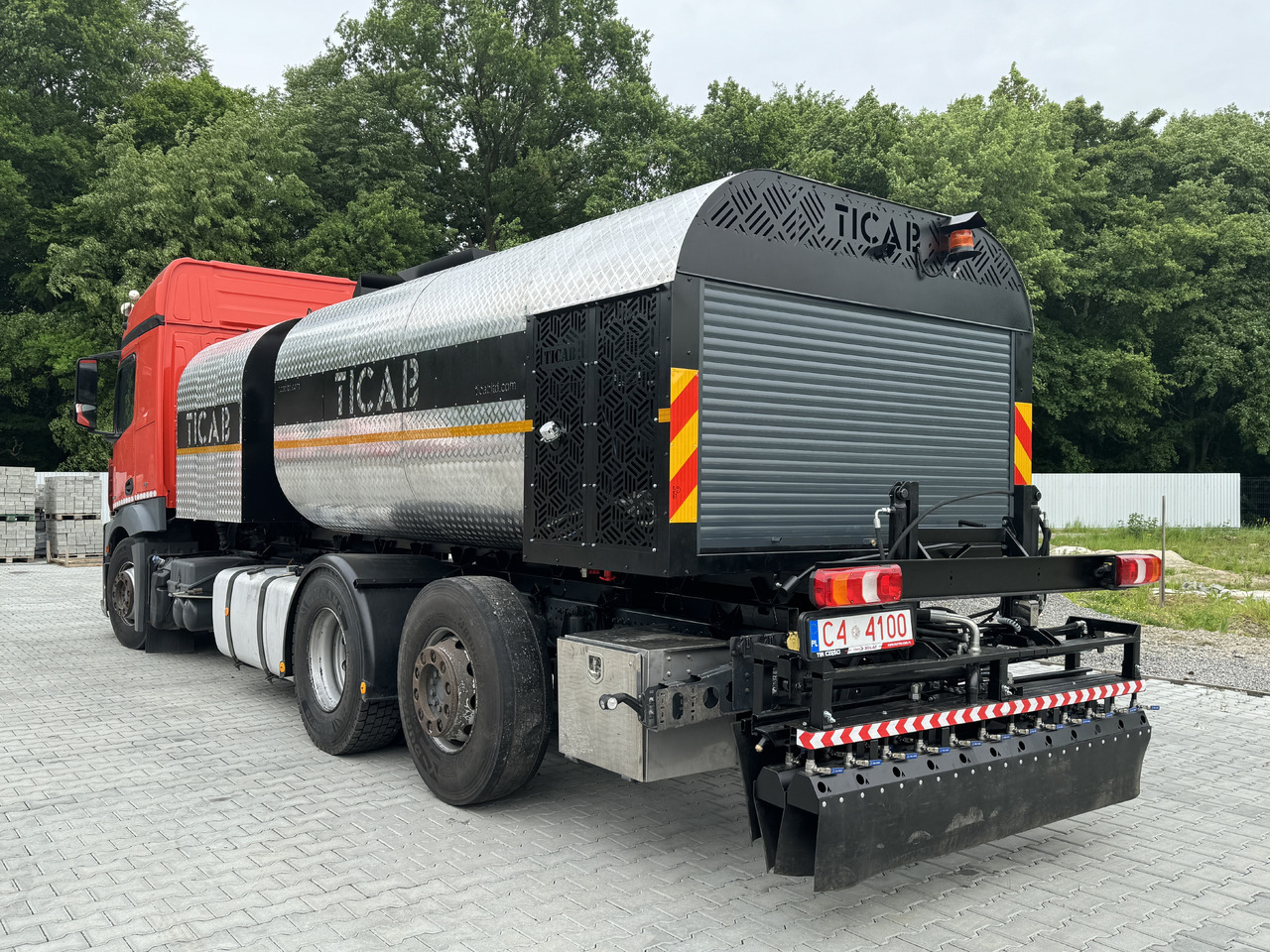 TICAB Asphalt Distributor, 8000 L, Аutonomous Asphalt Sprayer, Manufacturer - Бетон помпа: снимка 5 TICAB Asphalt Distributor, 8000 L, Аutonomous Asphalt Sprayer, Manufacturer - Бетон помпа: снимка 5