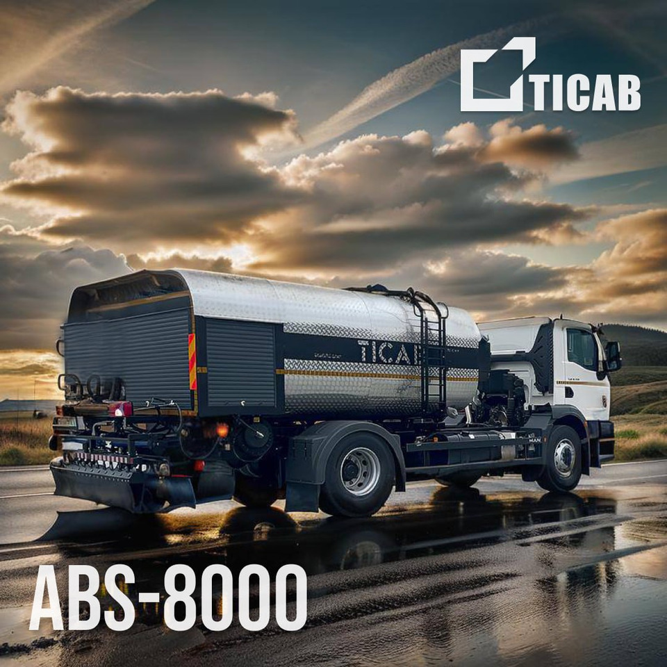 TICAB Аutonomous Asphalt Sprayer 8000 L, Asphalt Distributor, Manufacturer - Бетон помпа: снимка 3 TICAB Аutonomous Asphalt Sprayer 8000 L, Asphalt Distributor, Manufacturer - Бетон помпа: снимка 3