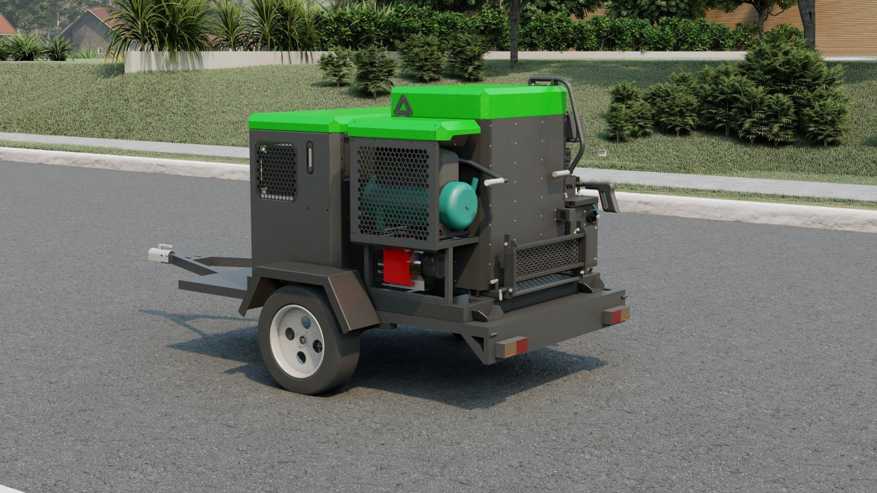 TICAB Crack sealing machine , 120 l, Asphalt crack filler, Manufacturer - Асфалтополагач: снимка 2 TICAB Crack sealing machine , 120 l, Asphalt crack filler, Manufacturer - Асфалтополагач: снимка 2