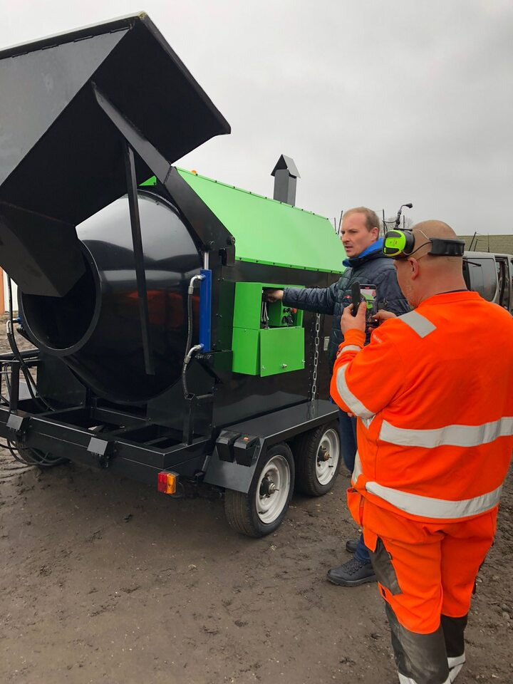 Нови Асфалтова база TICAB New Mini-asphalt plant, Asphalt Recycler, Manufacturer, 2.0 t per hour: снимка 9