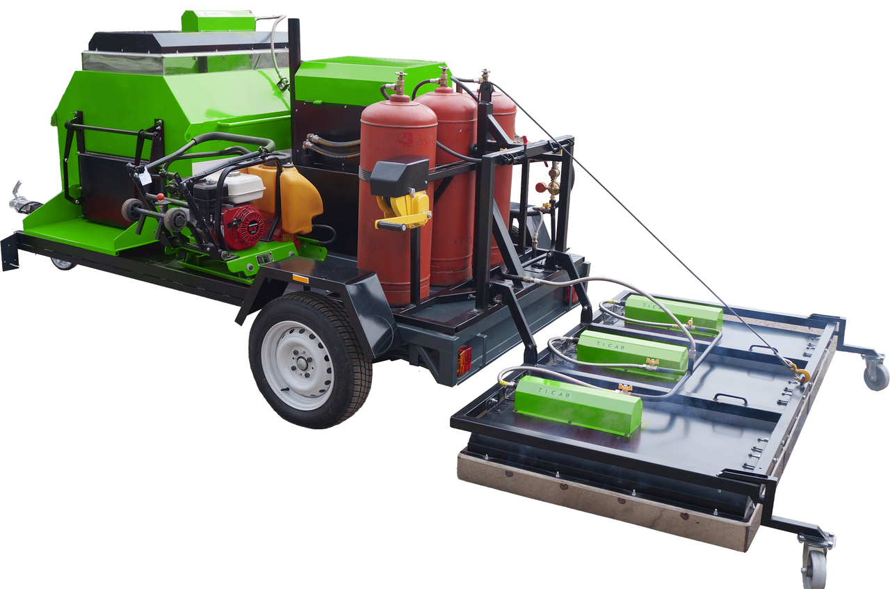 TICAB New Pothole Patching Machine, Asphalt Infrared Patching, Manufacturer, MIRA-3 - Техника за слагане на асфалт: снимка 3 TICAB New Pothole Patching Machine, Asphalt Infrared Patching, Manufacturer, MIRA-3 - Техника за слагане на асфалт: снимка 3