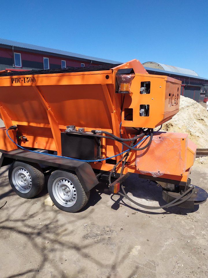 TICAB New Salt and Sand Spreader, Hopper spreader,Manufacturer, 1,5m³ - Полуремарке с долен транспортьор: снимка 5 TICAB New Salt and Sand Spreader, Hopper spreader,Manufacturer, 1,5m³ - Полуремарке с долен транспортьор: снимка 5