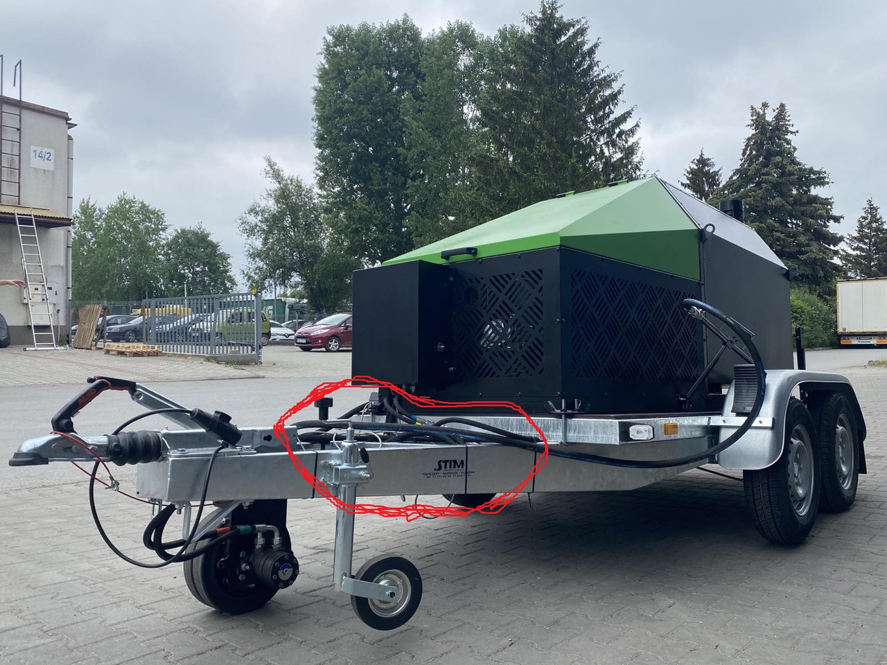 TICAB SelfPropelled Bitumen Emulsion Sprayer,1000L,Manufacturer - Гудронатор: снимка 4 TICAB SelfPropelled Bitumen Emulsion Sprayer,1000L,Manufacturer - Гудронатор: снимка 4