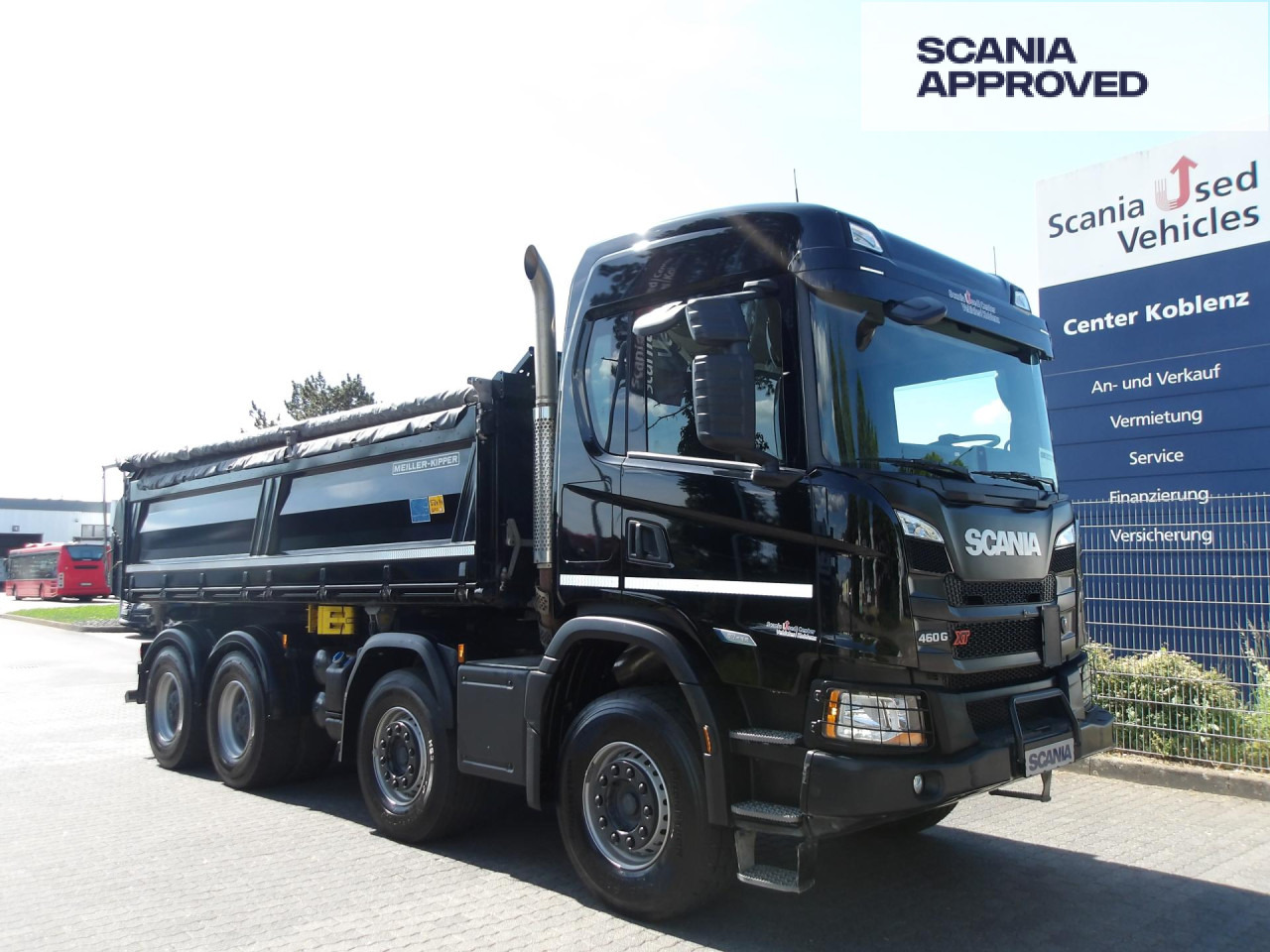 SCANIA G 460 - 8x4 - MEILLER DSK mit BORDMATIK - - Самосвал камион: снимка 1 SCANIA G 460 - 8x4 - MEILLER DSK mit BORDMATIK - - Самосвал камион: снимка 1