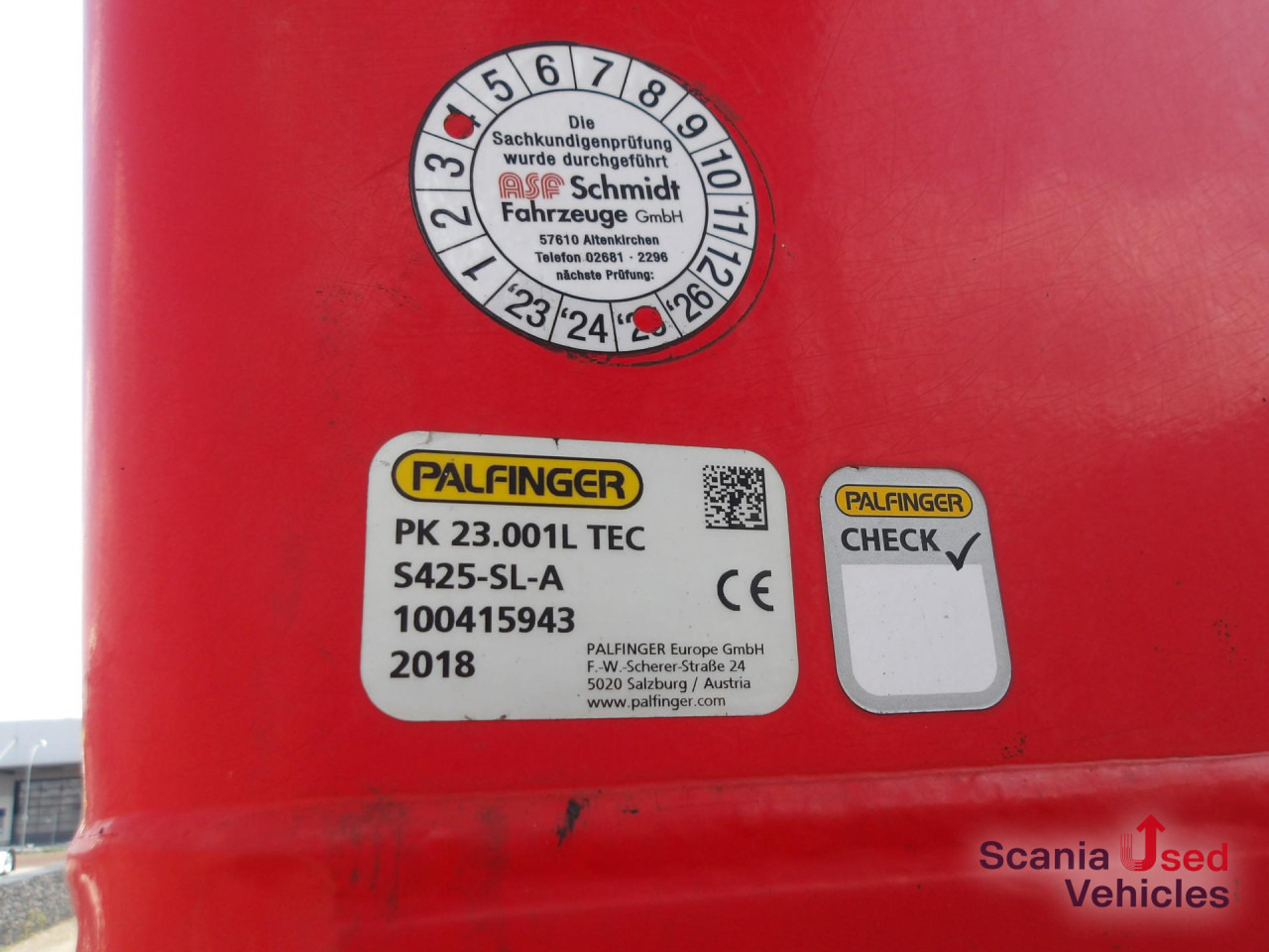 SCANIA R580 - 6x2*4 - V8 - PALFINGER PK 23.001L TEC3 - Бордови камион, Камион с кран: снимка 4 SCANIA R580 - 6x2*4 - V8 - PALFINGER PK 23.001L TEC3 - Бордови камион, Камион с кран: снимка 4