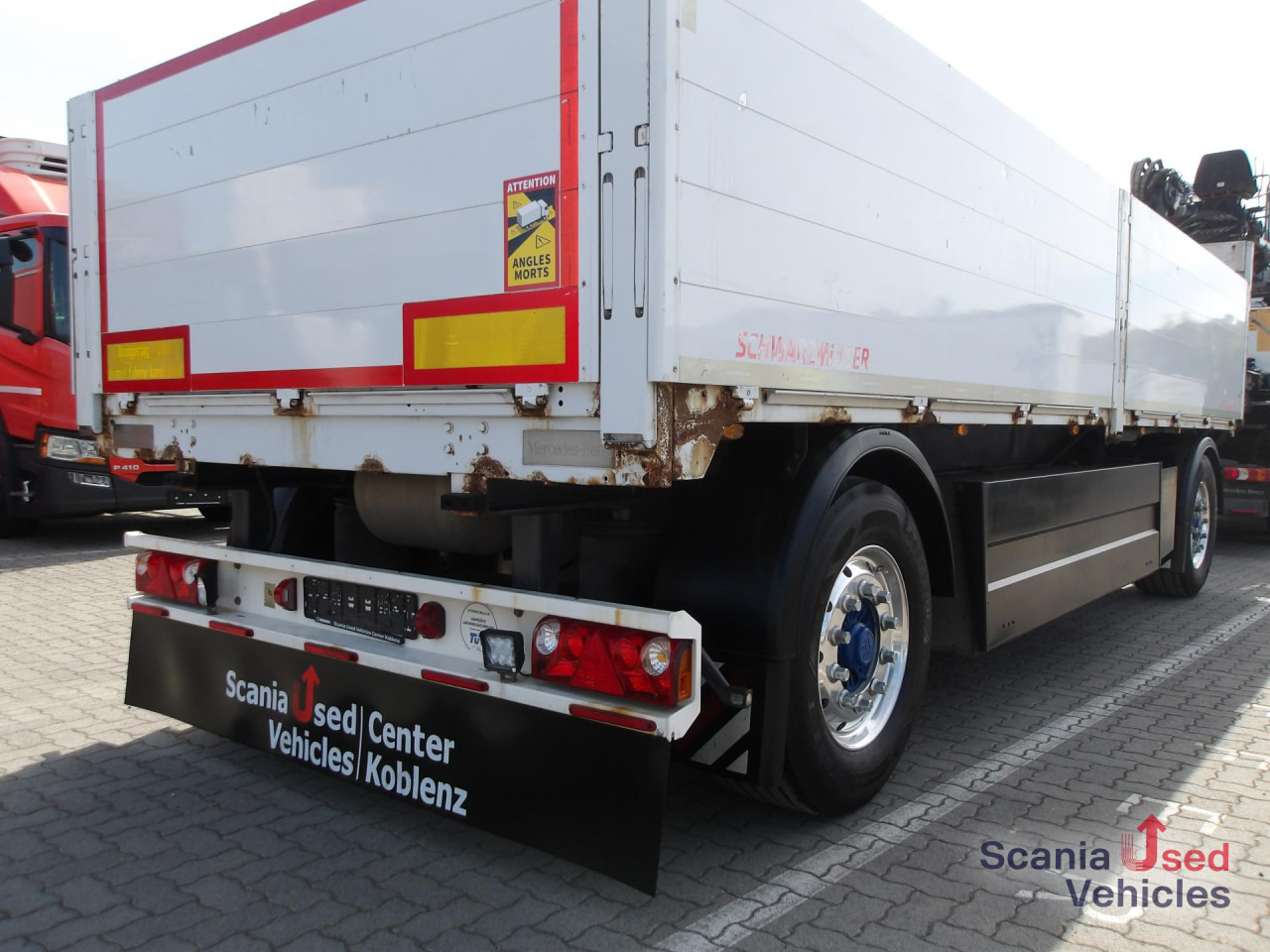 SCHWARZMUELLER AZ18 T-Serie - BPW Achsen - ALCOA - Palettenkasten - Бордово ремарке/ Платформа: снимка 5 SCHWARZMUELLER AZ18 T-Serie - BPW Achsen - ALCOA - Palettenkasten - Бордово ремарке/ Платформа: снимка 5