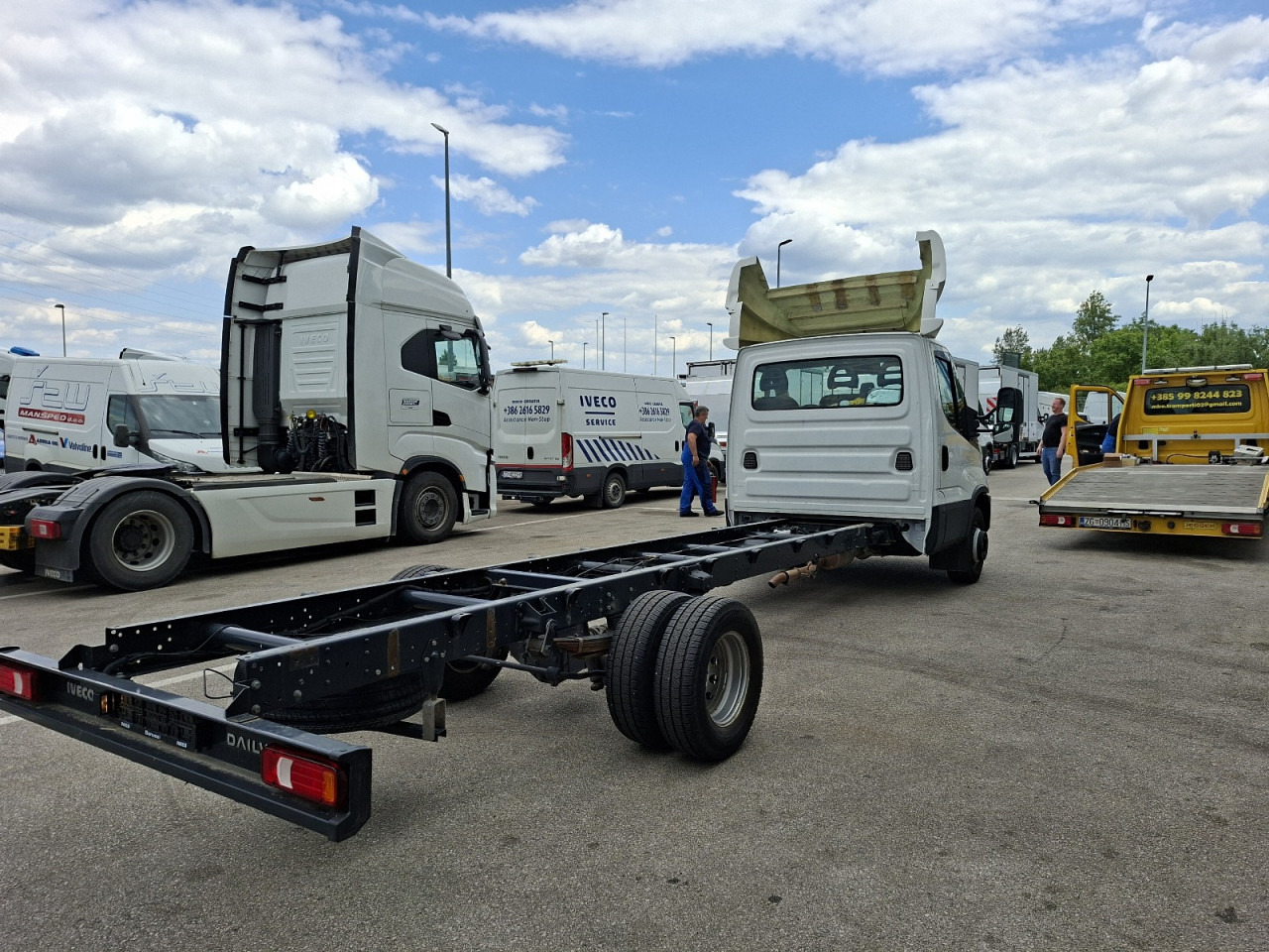 IVECO Daily 70C18H - Шаси кабина: снимка 4 IVECO Daily 70C18H - Шаси кабина: снимка 4