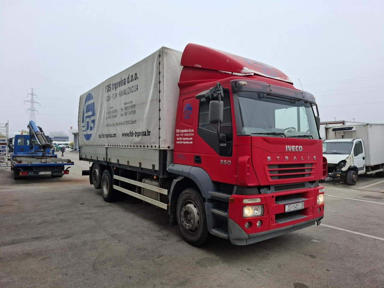 IVECO Stralis AT260S35Y - Камион с брезент: снимка 3 IVECO Stralis AT260S35Y - Камион с брезент: снимка 3